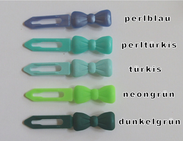 Hunde Haarspange Schleifenform 3,5cm